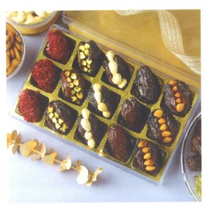 LUXURY STUFFED DATES WITH PREMIUM NUTS AND DRY FRUITS